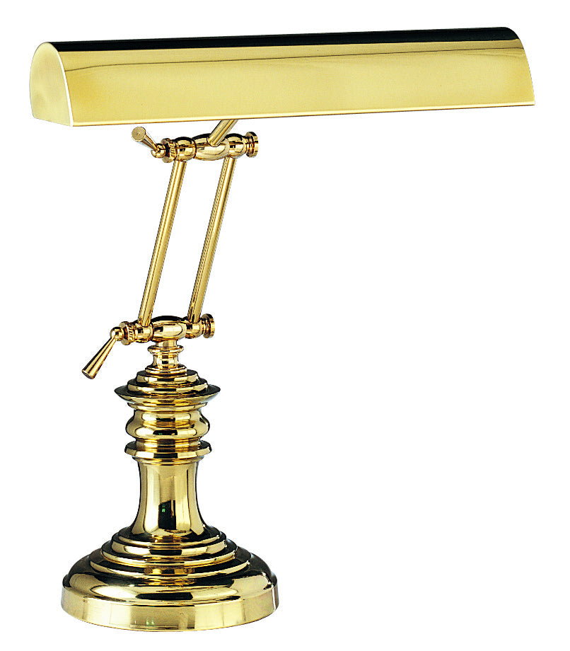 House Of Troy Lighting P14-204  Piano/Desk Lamp Polished Brass