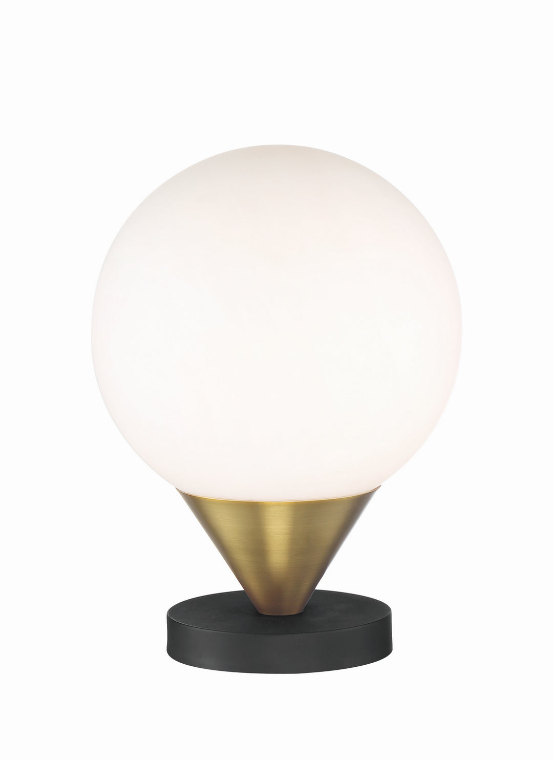 George Kovacs Lighting P1831-1-618 Alluria Led Table Lamp Lamp Black