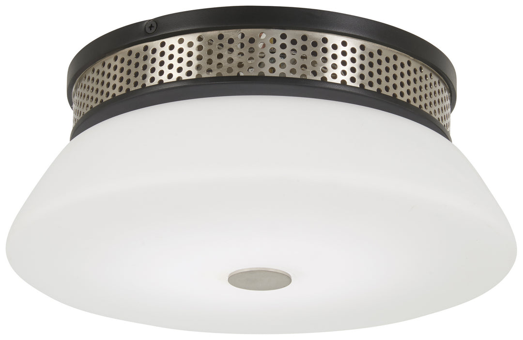 George Kovacs Tauten P954-691-L Ceiling Light - Coal With Brushed Nickel