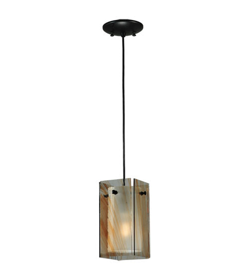 Meyda Tiffany Metro 111279 Pendant Light - Cognac Swirl (Amber)