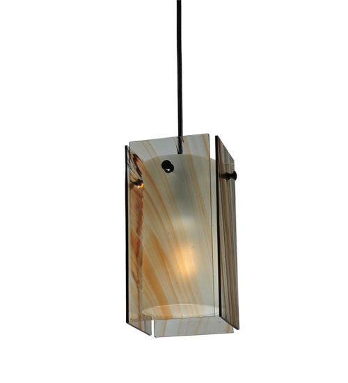 Meyda Tiffany Metro 111279 Pendant Light - Cognac Swirl (Amber)