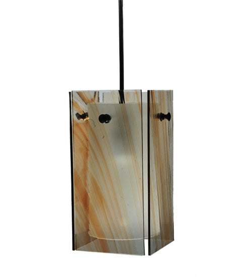 Meyda Tiffany Metro 111279 Pendant Light - Cognac Swirl (Amber)