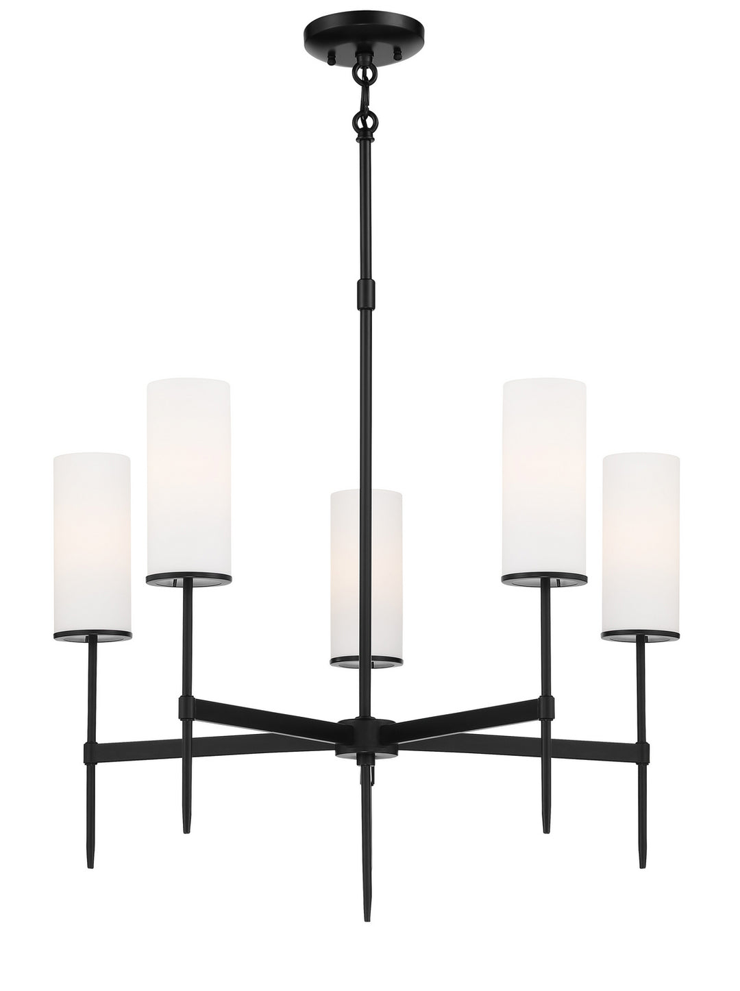 Minka-Lavery First Avenue 3845-66A Chandelier Light - Coal