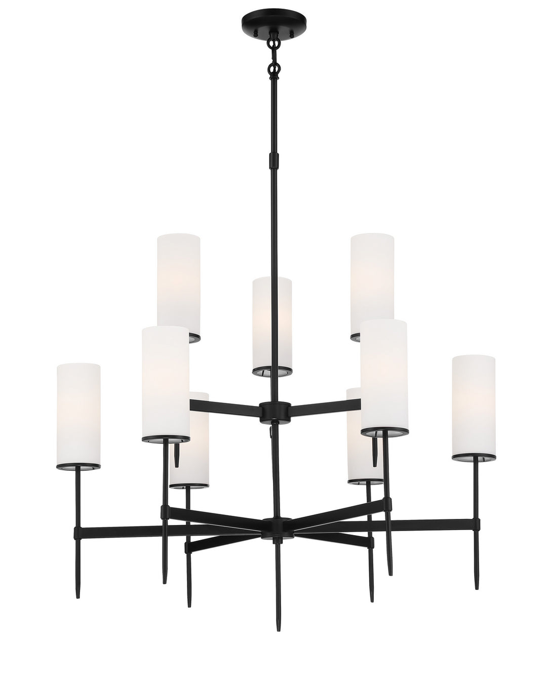 Minka-Lavery First Avenue 3849-66A Chandelier Light - Coal