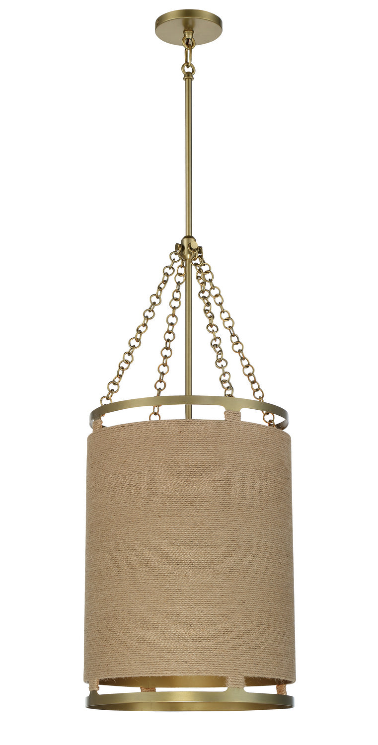 Minka-Lavery Windward Passage 3864-695 Pendant Light - Soft Brass