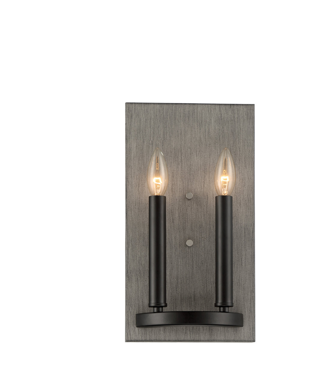 Minka-Lavery Rawson Ridge 3872-693 Wall Light - Aged Silverwood And Coal