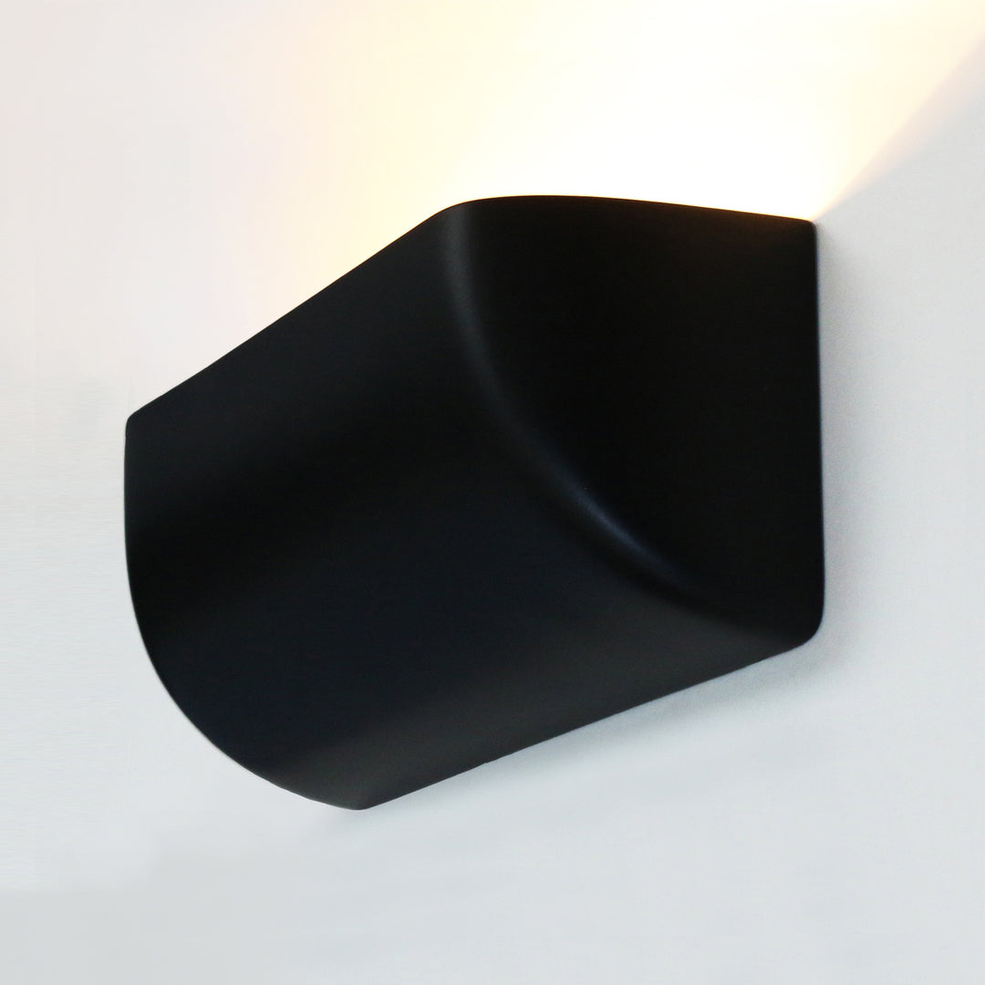 A-19 Islands of Light 1302-A30 Wall Sconce Light - Slate Black