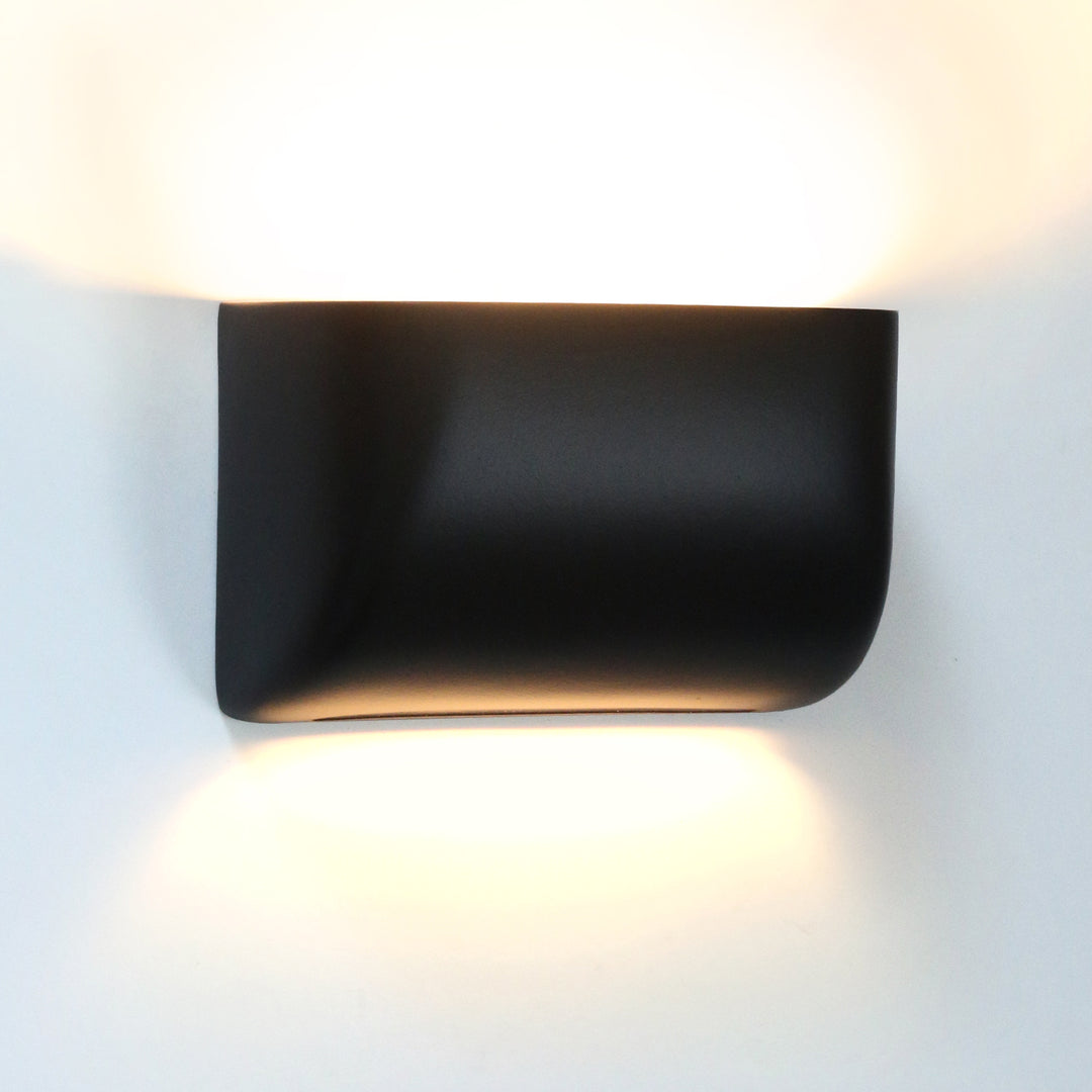 A-19 Islands of Light 1303-A30 Wall Sconce Light - Slate Black