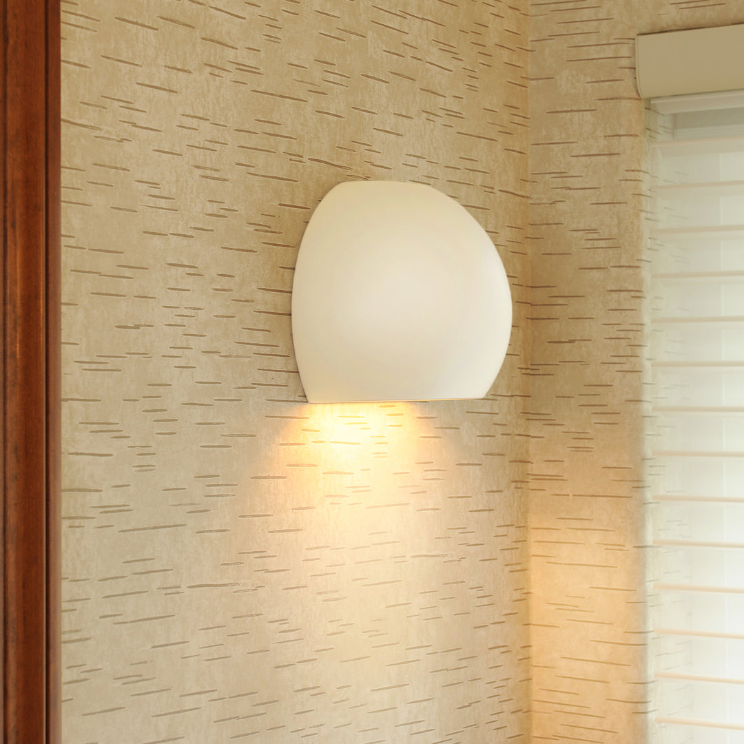 A-19 Islands of Light 1601D-A32 Wall Sconce Light - Cream Satin