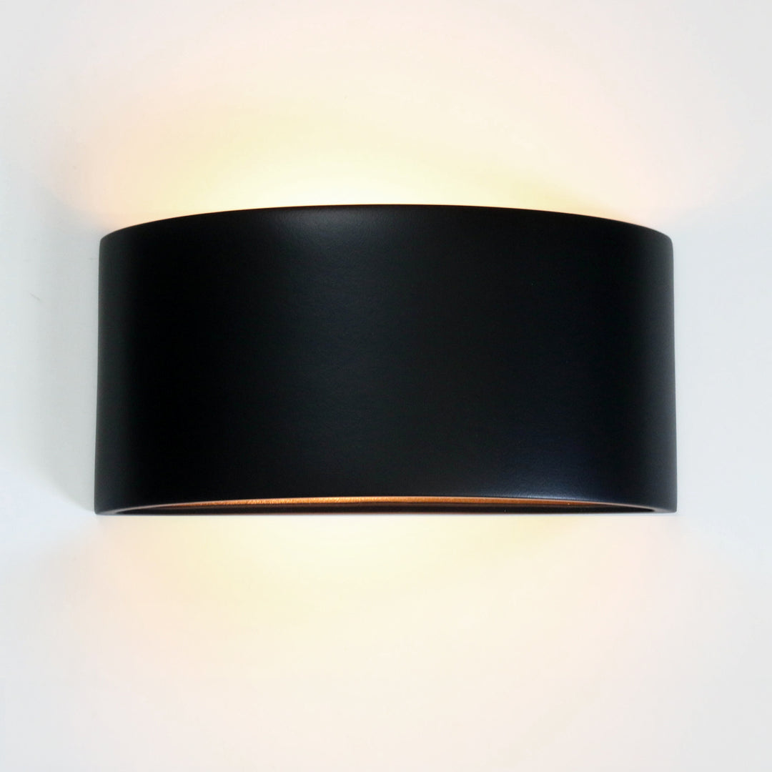 A-19 Islands of Light 1702-A30 Wall Sconce Light - Slate Black