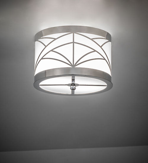 Meyda Tiffany Revival 111286 Ceiling Light - Stainless Steel