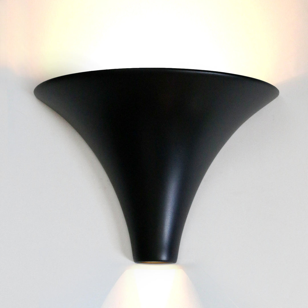 A-19 Islands of Light 501-A30 Wall Sconce Light - Slate Black
