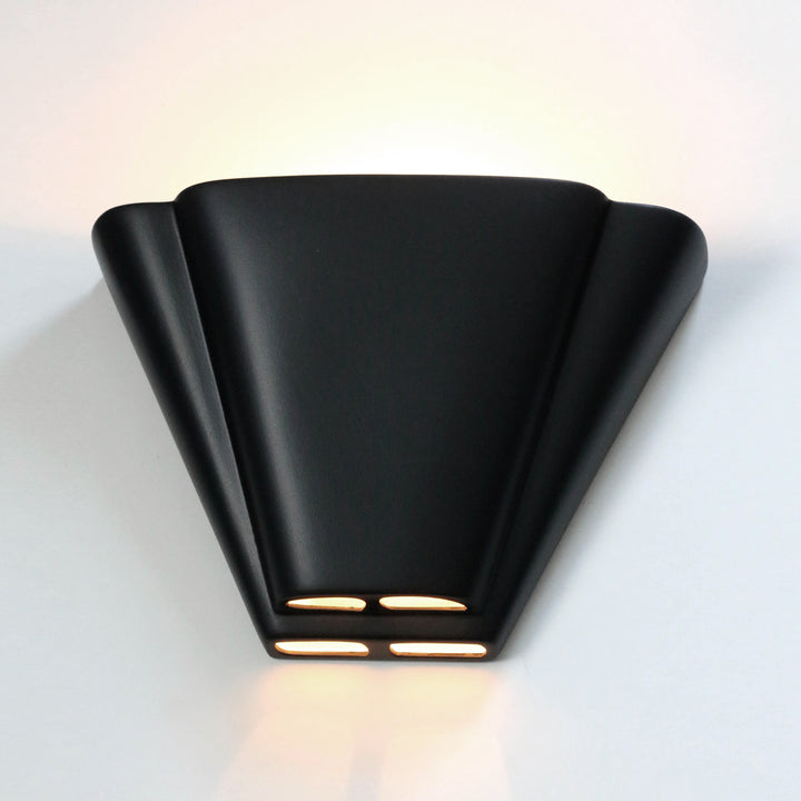 A-19 Islands of Light 700-A30 Wall Sconce Light - Slate Black