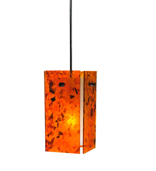 Meyda Tiffany Metro 111290 Pendant Light - Magma (Orange)