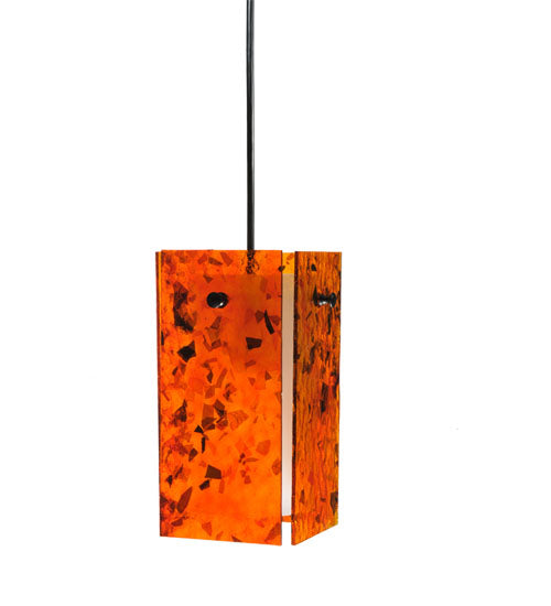 Meyda Tiffany Metro 111290 Pendant Light - Magma (Orange)