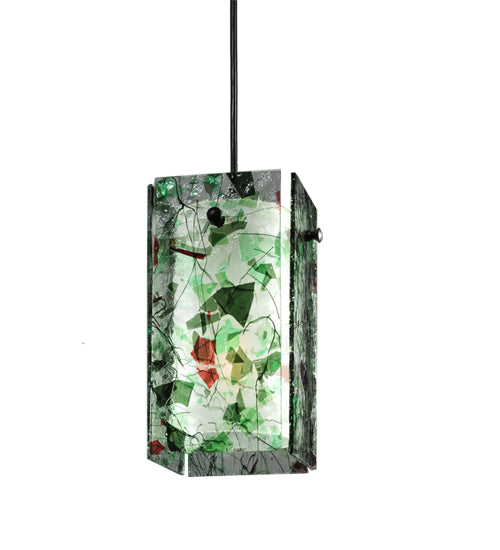 Meyda Tiffany Metro 111297 Pendant Light - Parade (Green/Red Confeeti