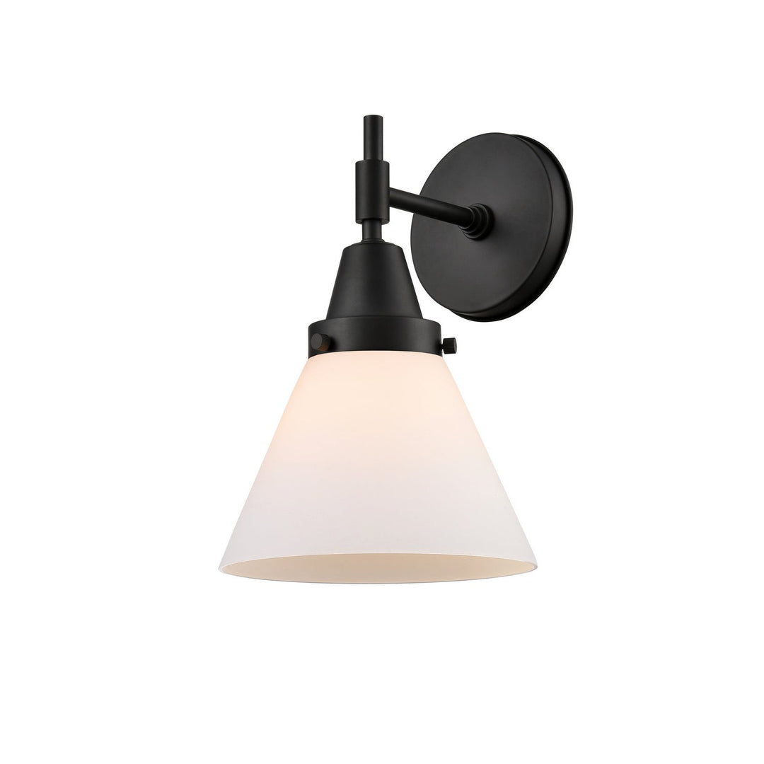Innovations Caden 447-1W-BK-G41 Wall Sconce Light - Matte Black