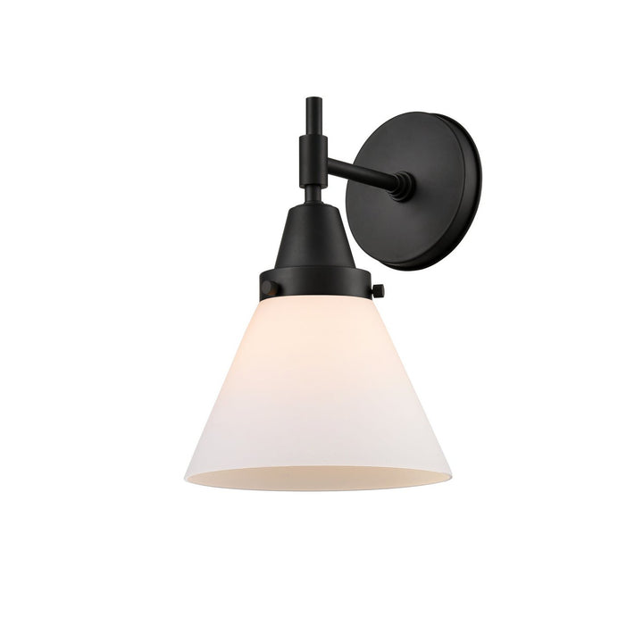 Innovations Caden 447-1W-BK-G41-LED Wall Sconce Light - Matte Black