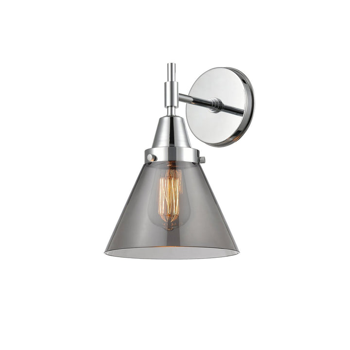 Innovations Caden 447-1W-PC-G43-LED Wall Sconce Light - Polished Chrome