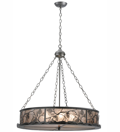 Meyda Tiffany Whispering Pines 111316 Pendant Light - Pewter