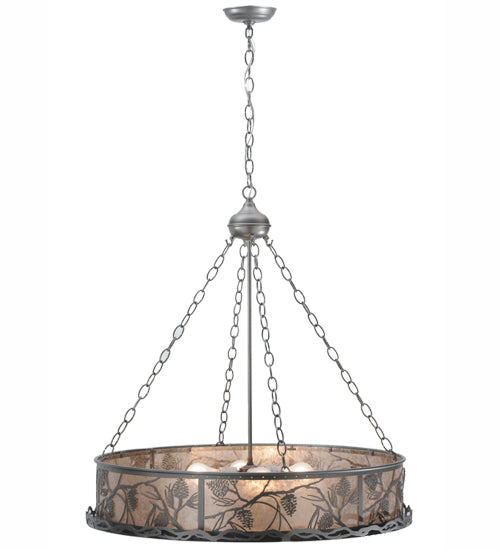 Meyda Tiffany Whispering Pines 111316 Pendant Light - Pewter