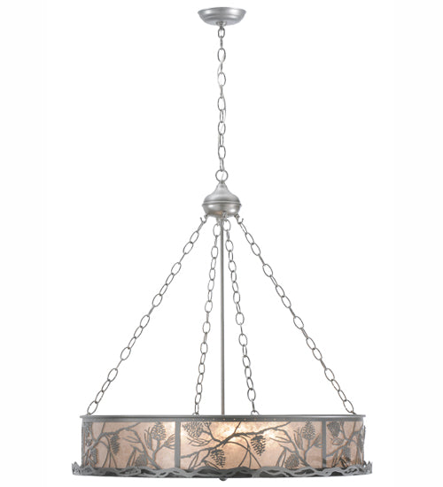 Meyda Tiffany Whispering Pines 111316 Pendant Light - Pewter