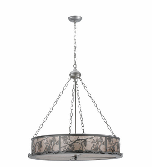 Meyda Tiffany Whispering Pines 111316 Pendant Light - Pewter