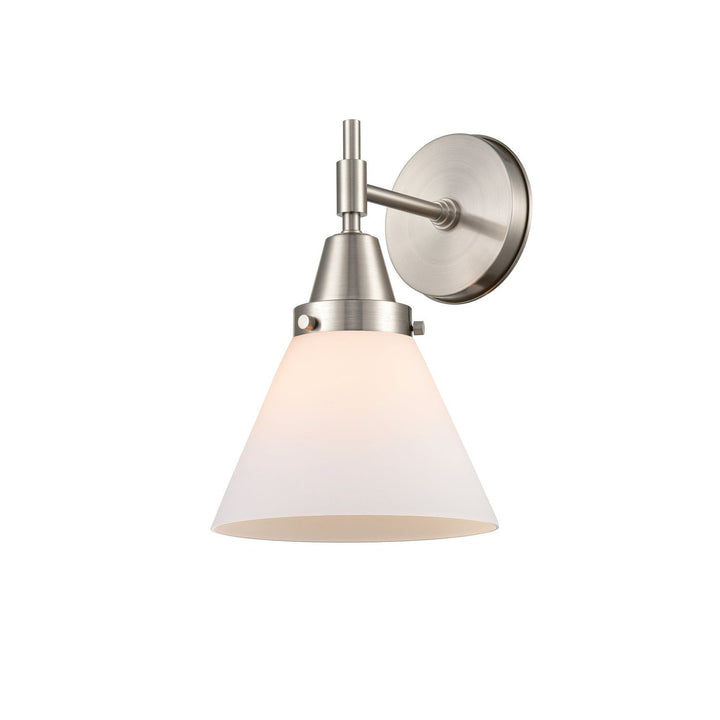 Innovations Caden 447-1W-SN-G41-LED Wall Sconce Light - Satin Nickel