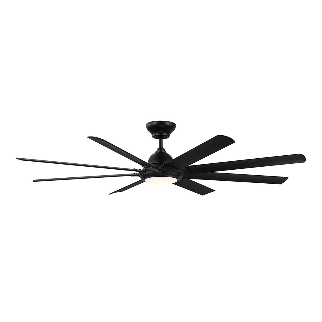 Modern Forms Fan Hydra FR-W1805-80L-27-MB Ceiling Fan 80 - Matte Black, Matte Black/