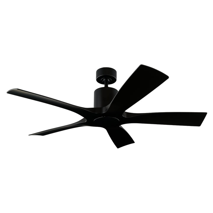 Modern Forms Fan Aviator 5 FR-W1811-5-MB Ceiling Fan 54 - Matte Black, Matte Black/