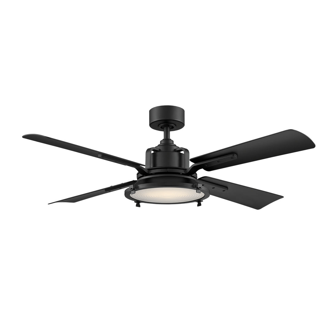 Modern Forms Fan Nautilus FR-W1818-56L-35-MB Ceiling Fan 56 - Matte Black, Matte Black/