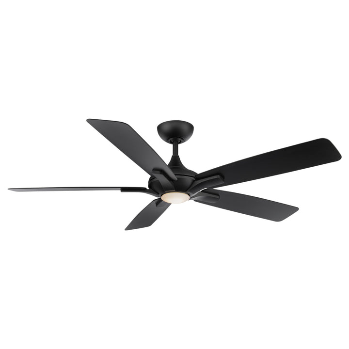 Modern Forms Fan Mykonos 5 FR-W2008-60L-27-MB Ceiling Fan 60 - Matte Black, Matte Black/