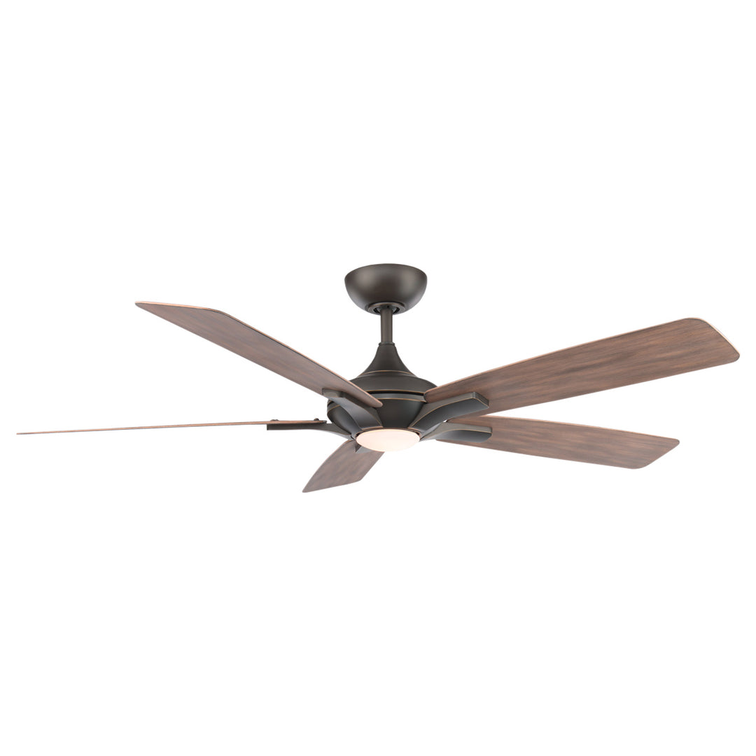 Modern Forms Fan Mykonos 5 FR-W2008-60L27OBBW Ceiling Fan 60 - Oil Rubbed Bronze/Barn Wood, Barn Wood/