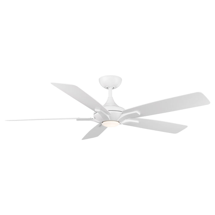 Modern Forms Fan Mykonos 5 FR-W2008-60L-35-MW Ceiling Fan 60 - Matte White, Matte White/