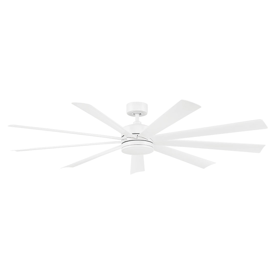 Modern Forms Fan Wynd Xl FR-W2101-72L-27-MW Ceiling Fan 72 - Matte White, Matte White/