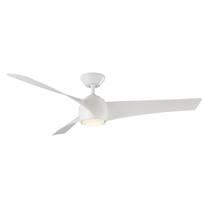 Modern Forms Fan Twirl FR-W2103-58L-27-MW Ceiling Fan 58 - Matte White, Matte White/