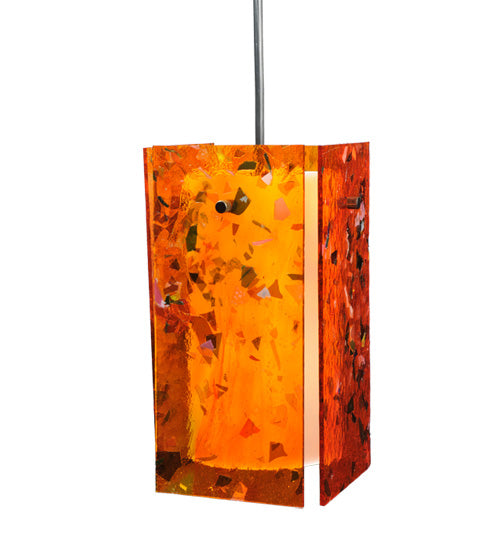 Meyda Tiffany Metro 111348 Pendant Light - Magma (Orange)