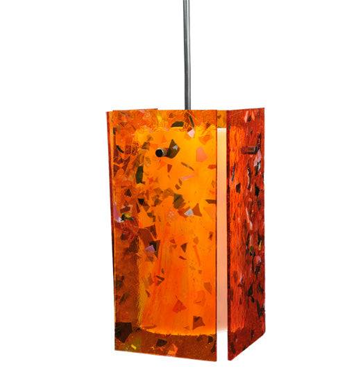 Meyda Tiffany Metro 111348 Pendant Light - Magma (Orange)