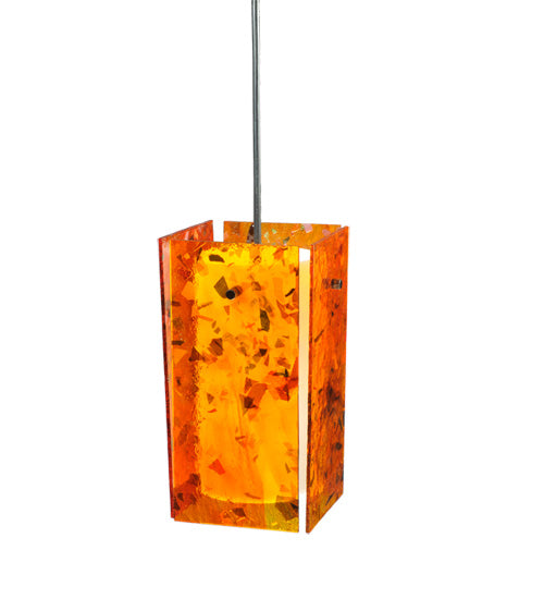 Meyda Tiffany Metro 111348 Pendant Light - Magma (Orange)