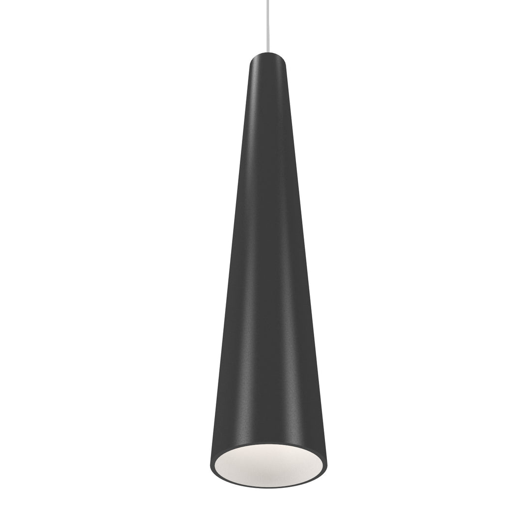 Accord Conical 1276.39 Pendant Light - Lead Grey