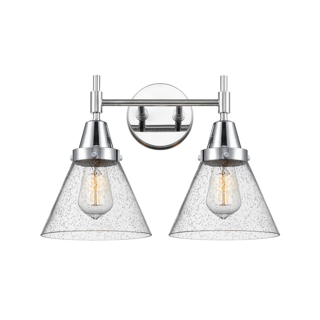 Innovations Caden 447-2W-PC-G44 Bath Vanity Light 17 in. wide - Polished Chrome