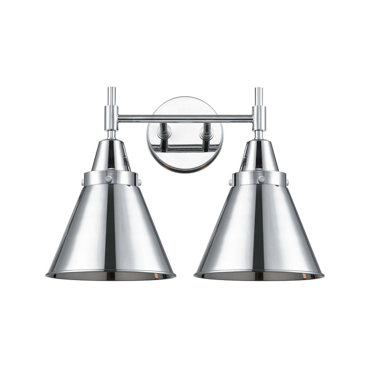 Innovations Caden 447-2W-PC-M13-PC-LED Bath Vanity Light 17 in. wide - Polished Chrome