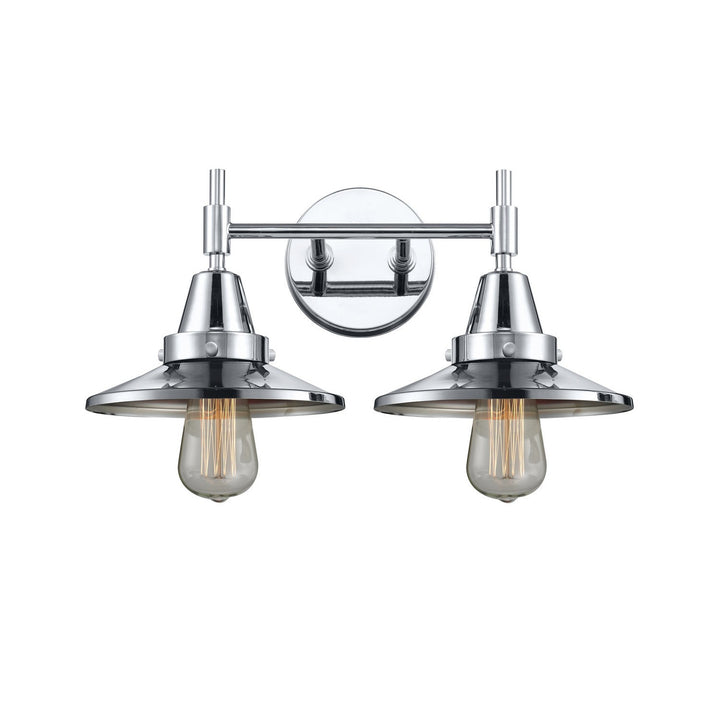 Innovations Caden 447-2W-PC-M7-PC-LED Bath Vanity Light 17 in. wide - Polished Chrome