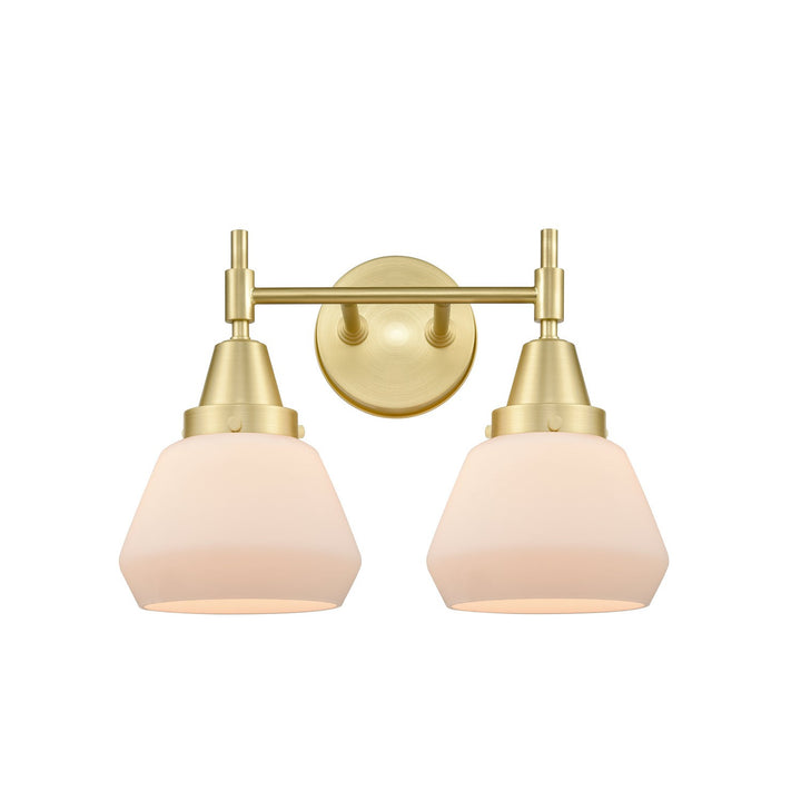 Innovations 447-2W-SB-G171 Bath Vanity Light 16 in. wide - Satin Brass