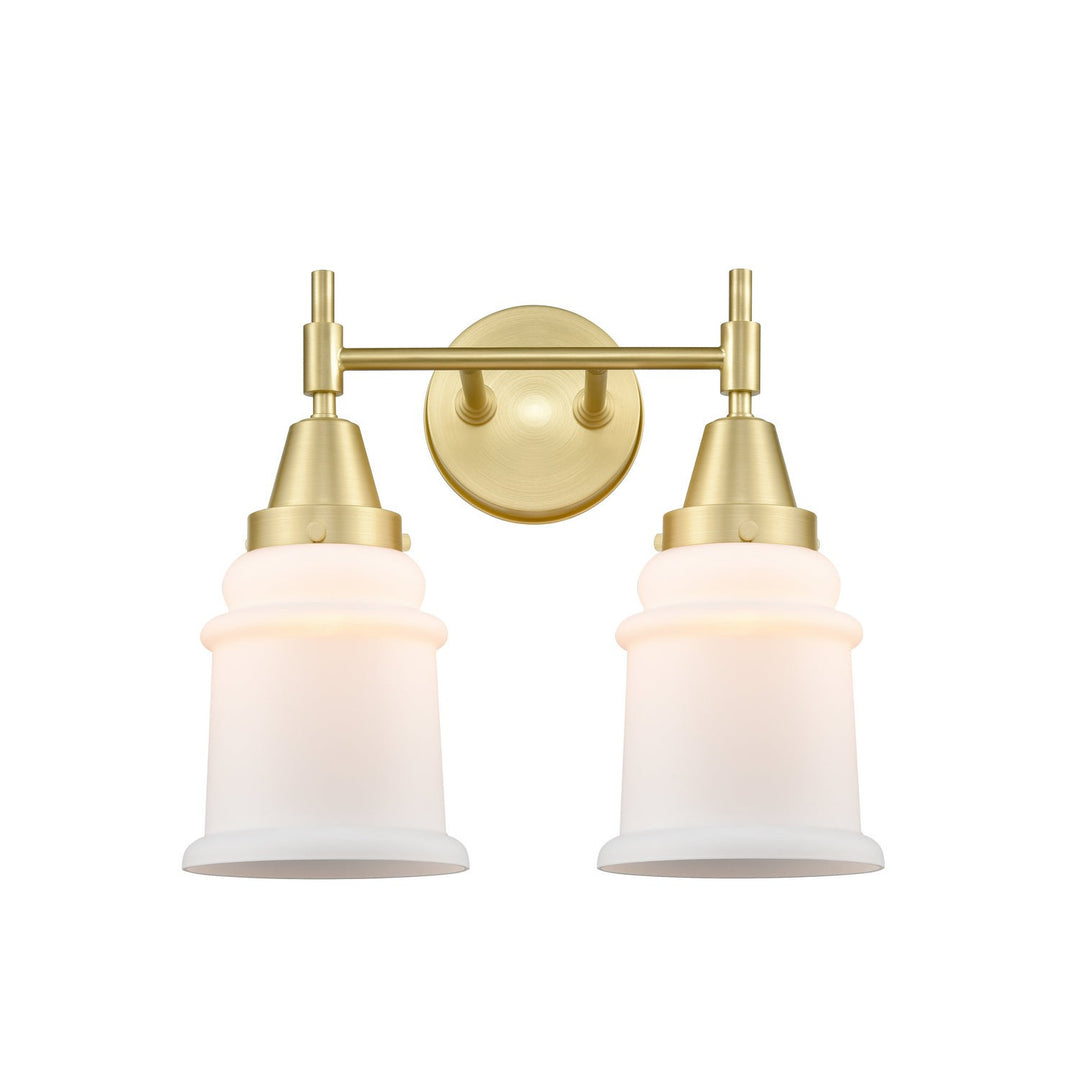 Innovations 447-2W-SB-G181 Bath Vanity Light 15 in. wide - Satin Brass
