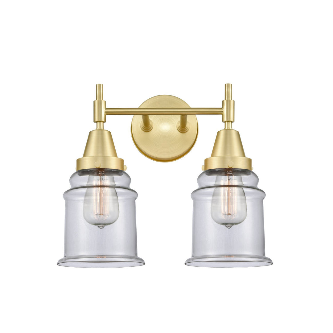 Innovations 447-2W-SB-G182-LED Bath Vanity Light 15 in. wide - Satin Brass