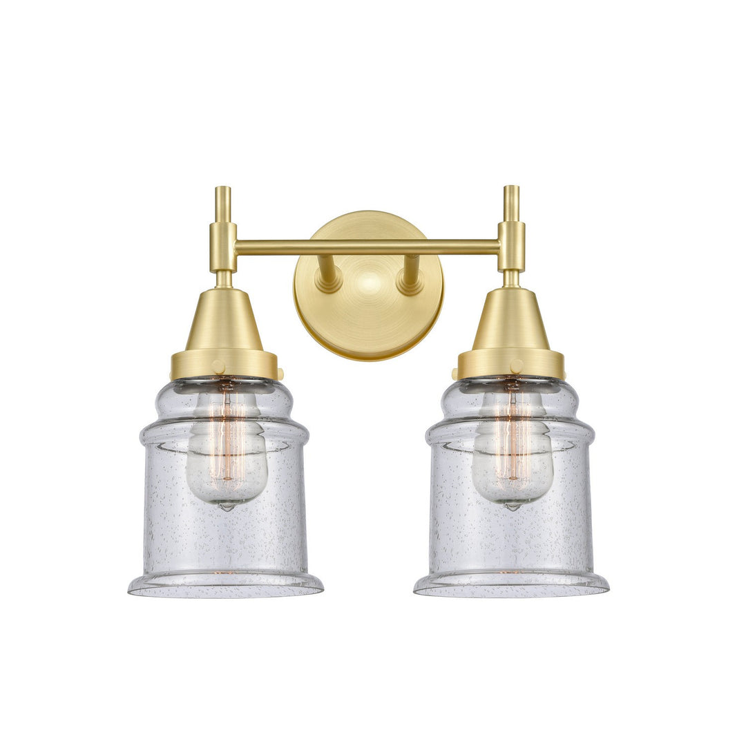 Innovations 447-2W-SB-G184-LED Bath Vanity Light 15 in. wide - Satin Brass