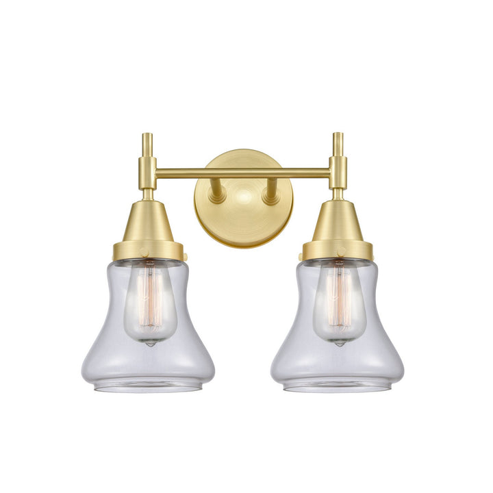 Innovations 447-2W-SB-G192-LED Bath Vanity Light 15 in. wide - Satin Brass