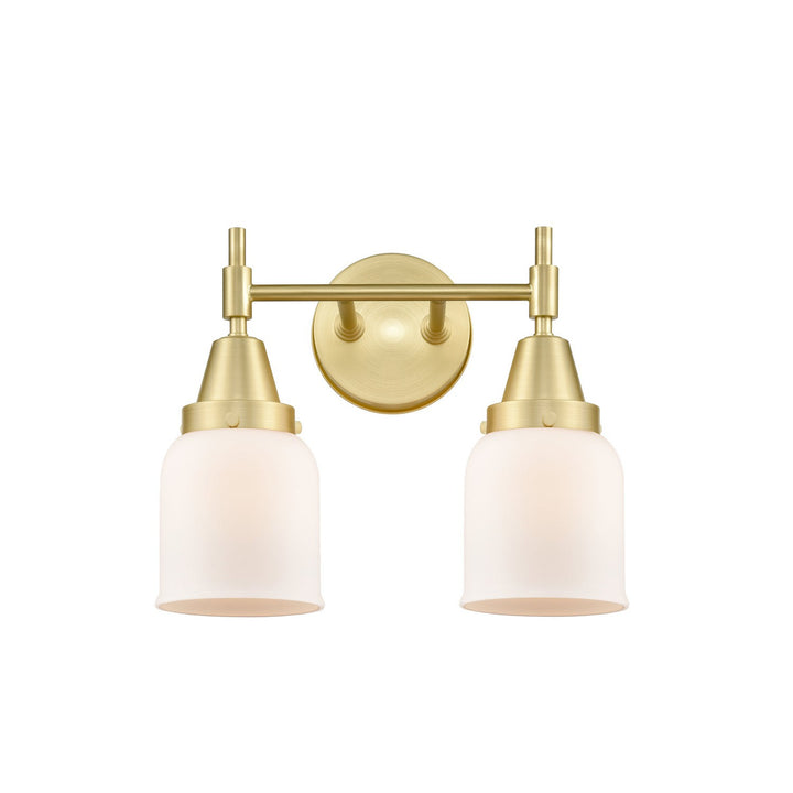 Innovations 447-2W-SB-G51-LED Bath Vanity Light 14 in. wide - Satin Brass