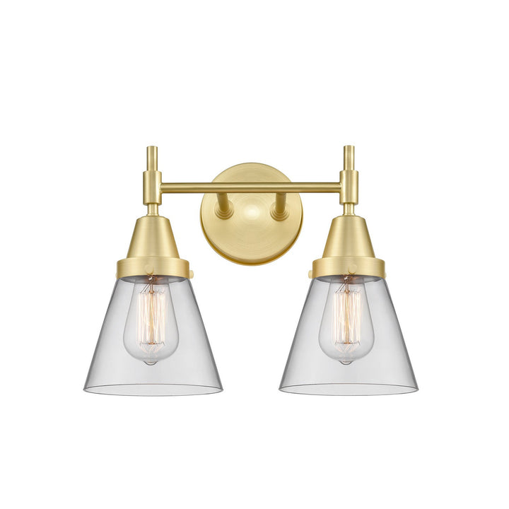 Innovations 447-2W-SB-G62-LED Bath Vanity Light 16 in. wide - Satin Brass